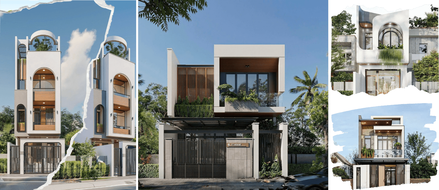 Nhà phố hiện đại thanh lịch